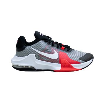 Tenis-de-Corrida-Cinza-e-Vermelho-Air-Max-Impact-IV-|-Nike-Tamanho--39---Cor--CINZA-0